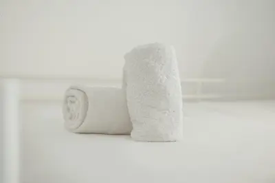 a roll of toilet paper sitting on a shelf at Moinho de Vento Studios in Porto