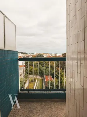 a view from a window of a building at Voga Apartments Marquês in Porto
