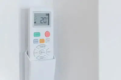 a white refrigerator with a digital thermometer on it at GuestReady - Riverview Douro Terrace in Vila Nova de Gaia