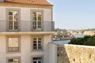 a house with a view of the river at Host Wise - Fervença Boutique Palace in Vila Nova de Gaia