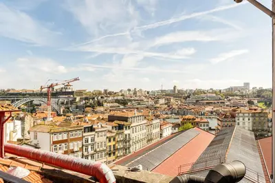 a view of a city from the roof of a building at Hey Apartments B in Porto