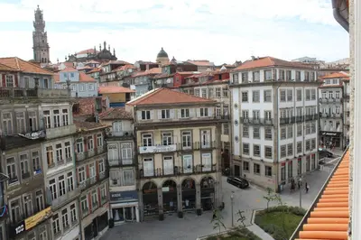 a view of a city with many buildings at Porto with History in Porto