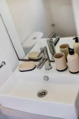 a bathroom with a shower and a sink at Palazzo Alvares Cabral in Porto