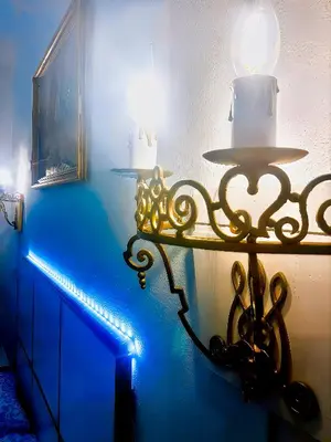 a view of a building with a clock tower in the background at Oporto Blue Miragaia - Central Apartment With Charm in Porto