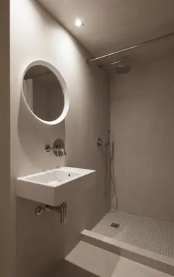 a white bathroom with a sink and a mirror at Santa Catarina 555 T4 in Porto