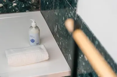 a roll of toilet paper and a bottle of soap at GuestReady - Splendid Retreat in Porto in Porto