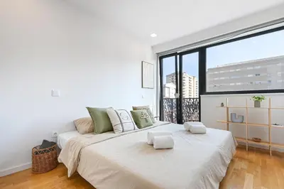 a kitchen with a sink and a counter top at ON Apartments - Constituição 1386 in Porto