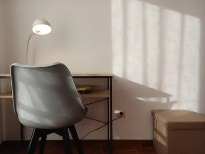 a bed with a pillow with the word your trust on it at Perfect Oporto with Terrace and Good Vibes in Porto