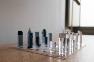 a group of glass items on a table at Central & Cozy Studio by HostWise in Vila Nova de Gaia