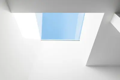 an open window in a white room with a window at Stay Bonjardim - Modern Garden Duplex M in Porto