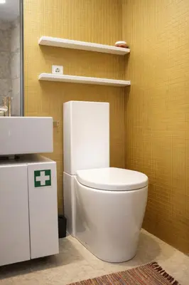 a bathroom with a sink and a shower at Porto Ribeira Moments - Apartment with lift in Porto