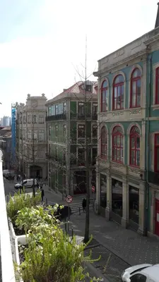 a group of buildings on a city street at OPorto Histórico - Galerias in Porto