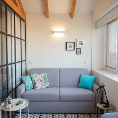 Panoramic luxury apartment w AC Downtown and Metro