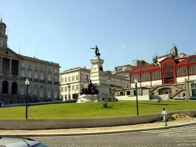 a tunnel in the middle of a city with buildings at Flowerstreet 54 in Porto