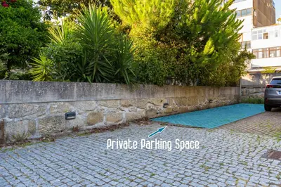 a blue mat on the ground next to a wall at Music Relaxing Apt with bikes, terrace & parking in Porto
