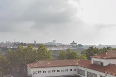 a view of a city with buildings and trees at Downtown Prime Porto in Porto