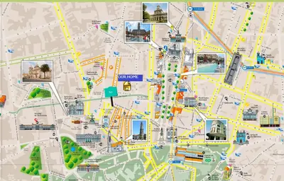 a map of the city of madrid at Unique Penthouse Porto near Livaria Lello - 40m2 Terrace and Free Parking in Porto