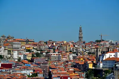 a view of a city with lots of buildings at InvictaViews Loft in Vila Nova de Gaia