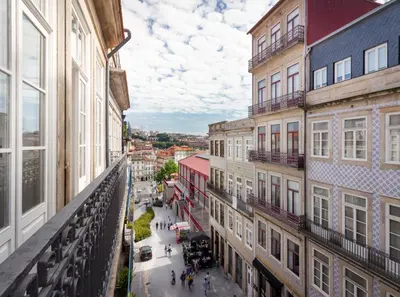 a view of a street in a city with buildings at FAISAMA • Porto Apartments in Porto