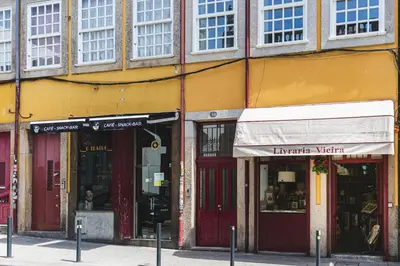 a group of buildings on a city street at APOSENTUS - Your Home at Oliveiras in Porto