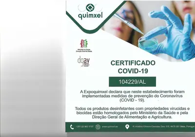 a flyer for a clinic with a person holding a syringe at Oporto Ana's Studio in Porto