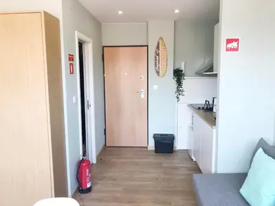 a hallway with at Little Tower in Porto