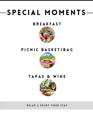 a screenshot of the special moments breakfast picnicabase and wine at Porto Unique - Apartment with Private Patio in Porto
