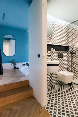 a bathroom with a tub and a toilet and a sink at HM - Infante Riverside Apartment N in Porto