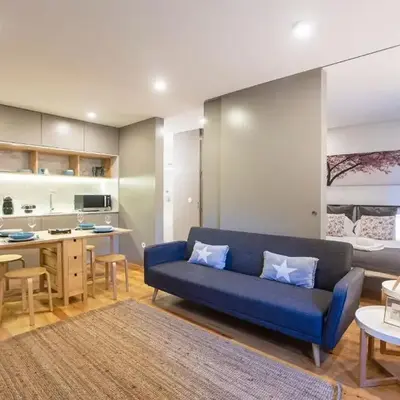Downtown Studio w/ AC & Patio by LovelyStay