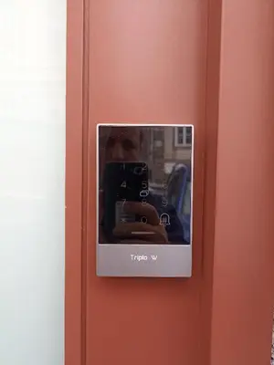 a picture of a person taking a picture in a mirror at CHARM APARTMENTS PORTO - Centro Batalha 2 in Porto