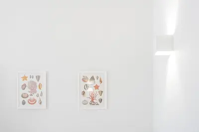 two pieces of paper with butterflies on a white background at GuestReady - San Sebastian Studios in Porto
