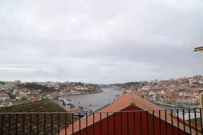 a view of a river from a city at Casa do Pilar - D. Luís I in Vila Nova de Gaia
